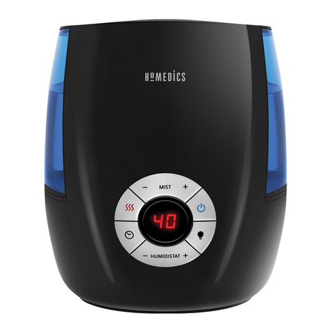 HoMedics UHE-WM68 Instruction manual and  warranty information