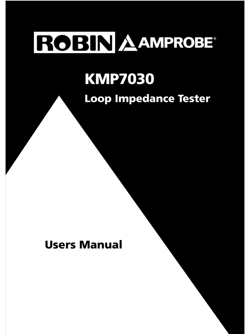 Robin-Amprobe KMP7030 user manual Robin-Amprobe KMP7030 user manual
