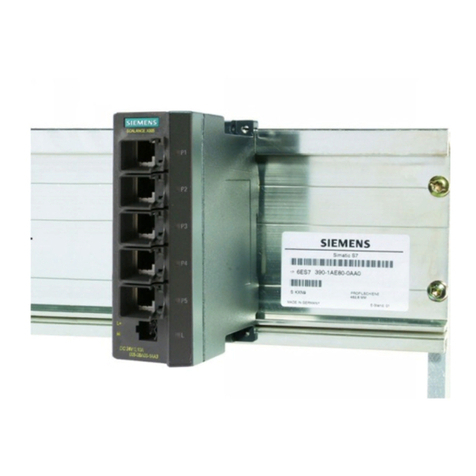 Siemens SCALANCE X005 User manual