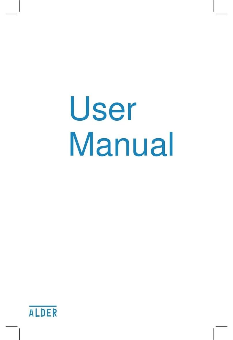 Alder Simple user manual