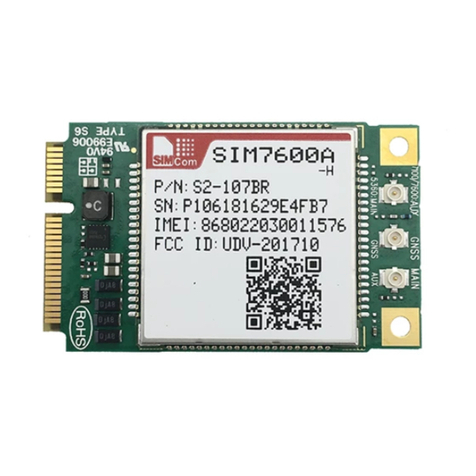 SIMCom Wireless Solutions SIM7600A-H user manual