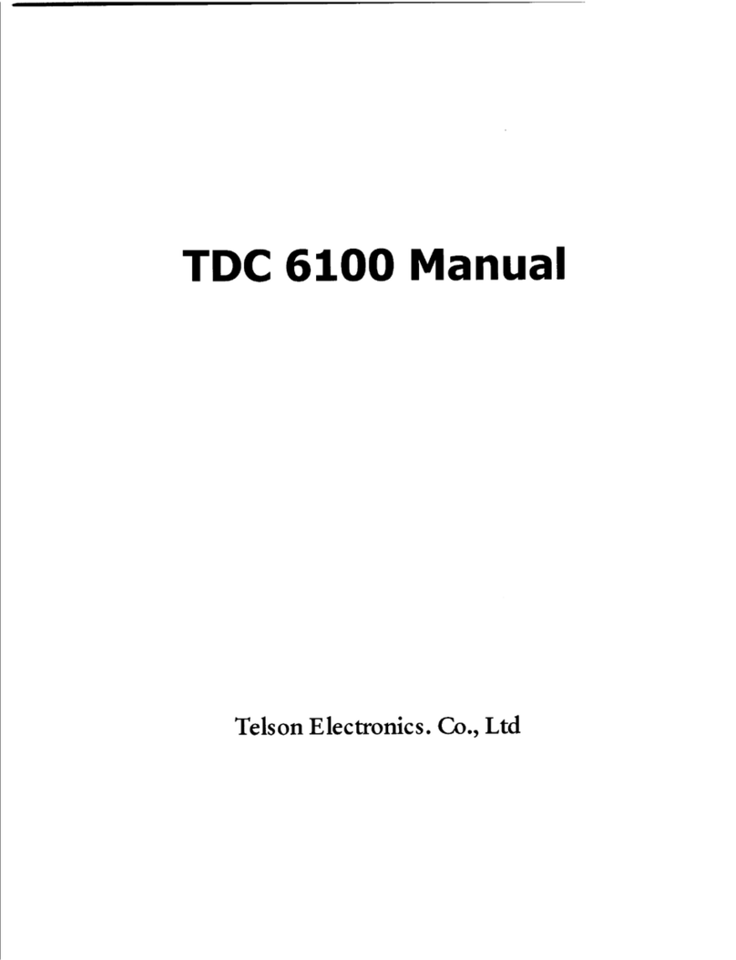 Telson TDC 6100 User manual
