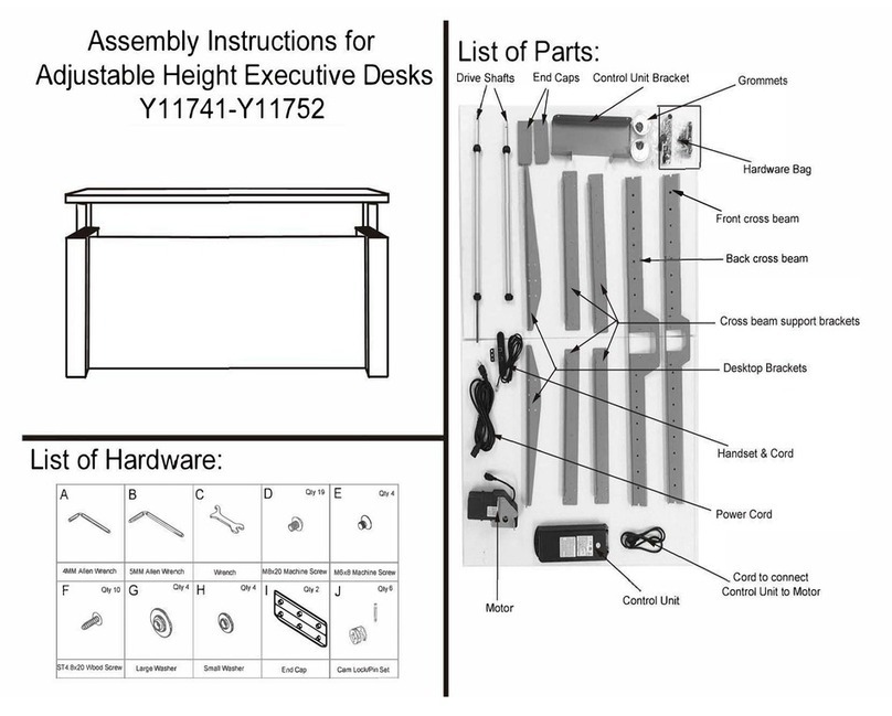 Modern Office Y11741 User manual