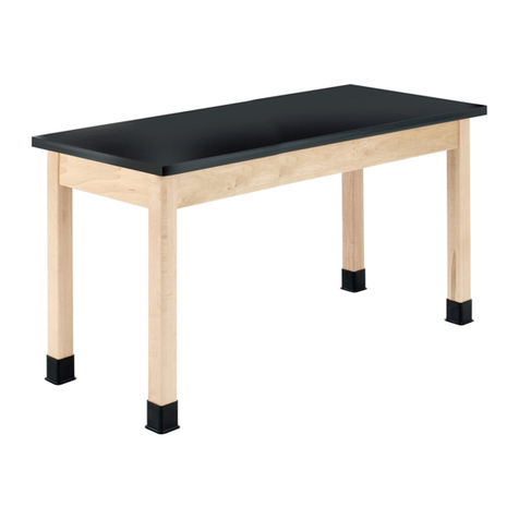 DIVERSIFIED WOODCRAFTS PLAIN APRON TABLES Assembly instructions