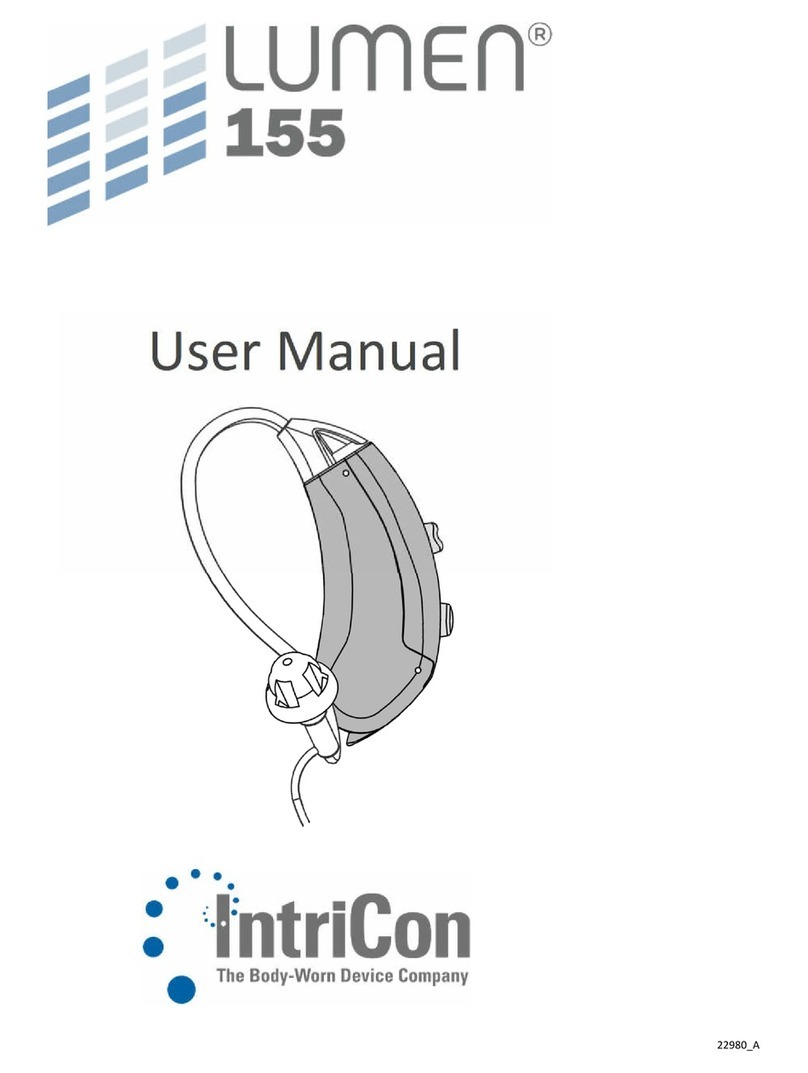 IntriCon Lumen 155 user manual