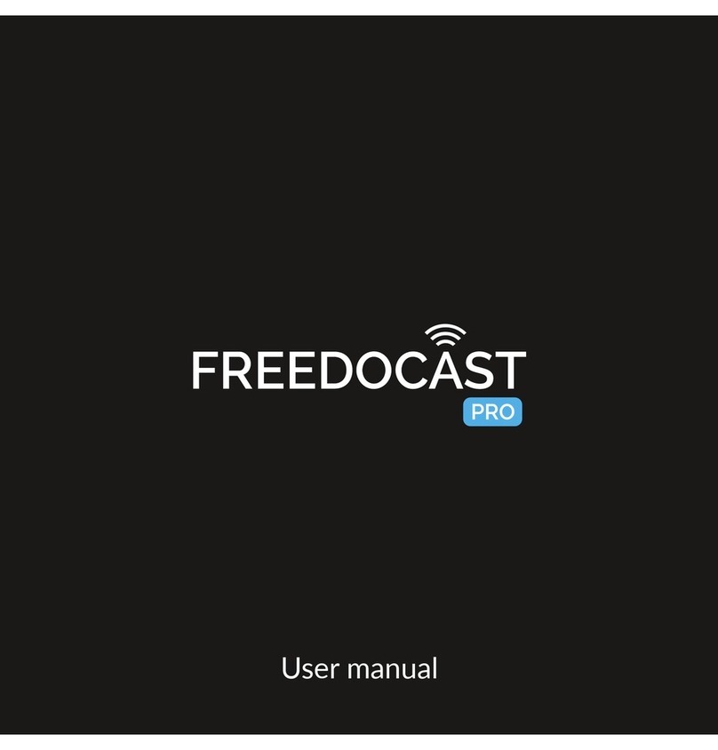 Freedocast Freedocast Pro user manual