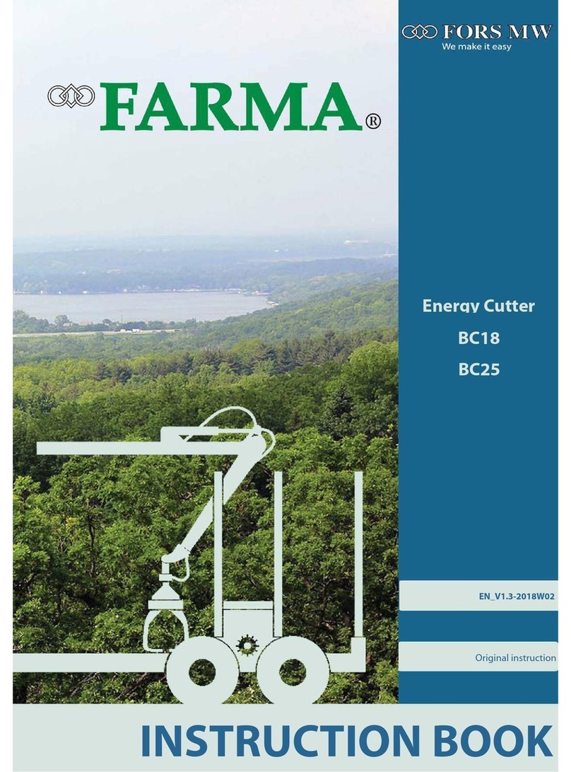FARMA BC18 User manual