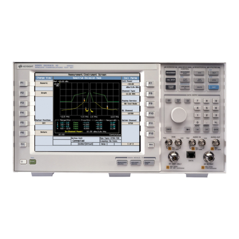 Keysight Technologies 8960 User manual