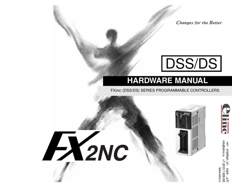 Mitsubishi FX2NC DSS Series Hardware manual