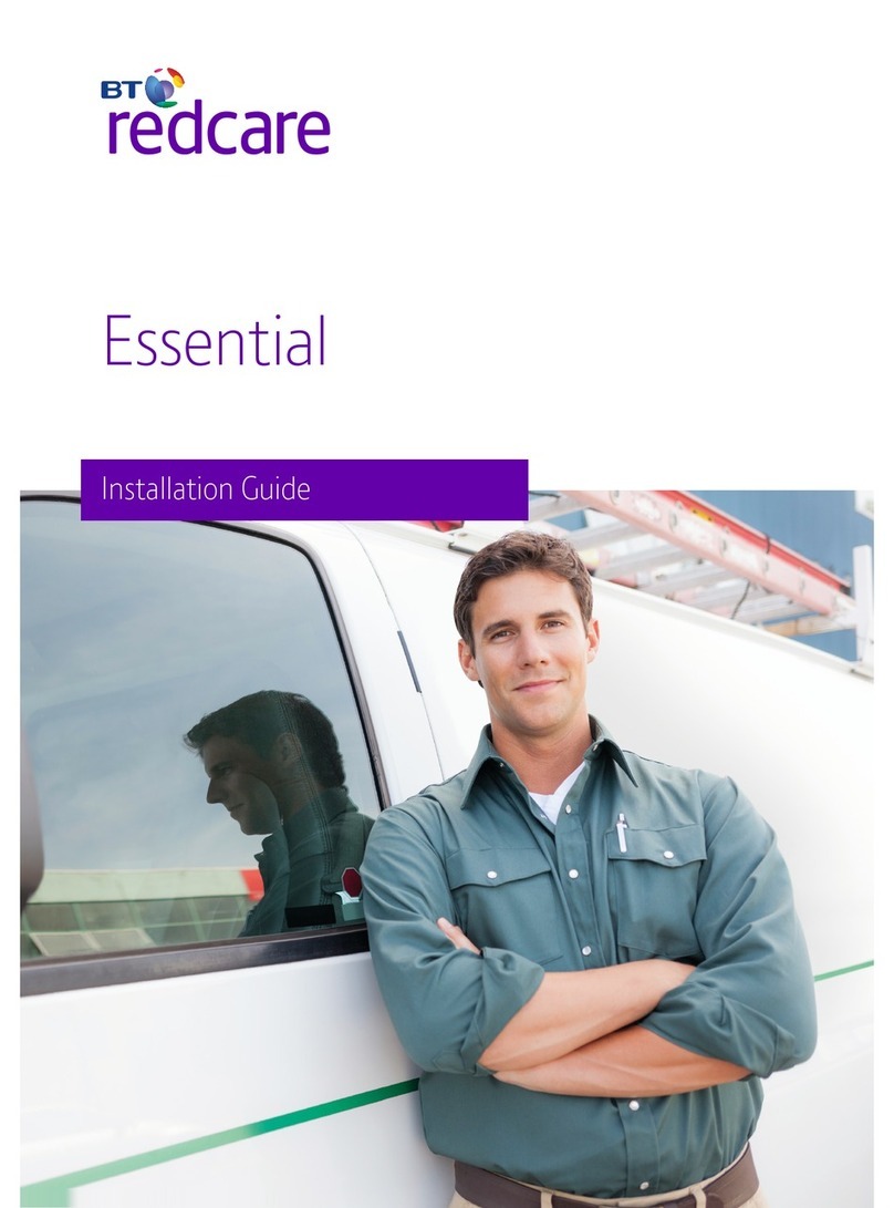 BT Redcare Essential User manual