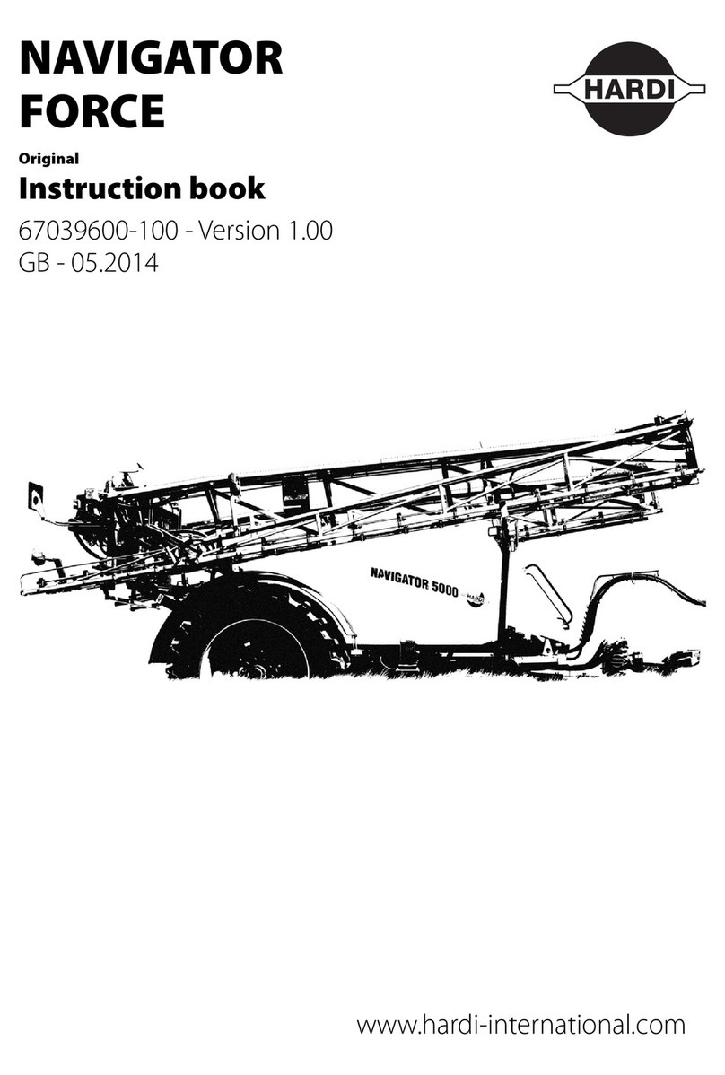 Hardi NAVIGATOR FORCE User manual