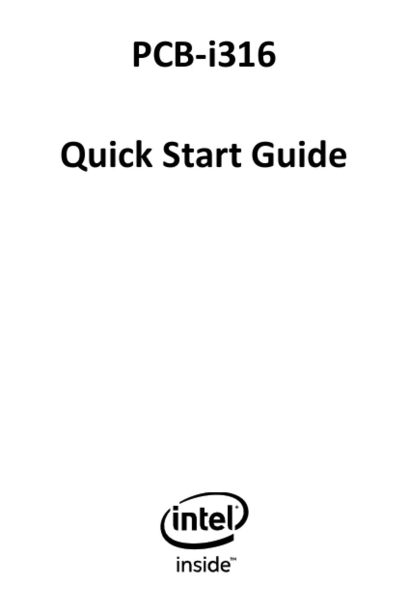 Intel PCB-i316 User manual