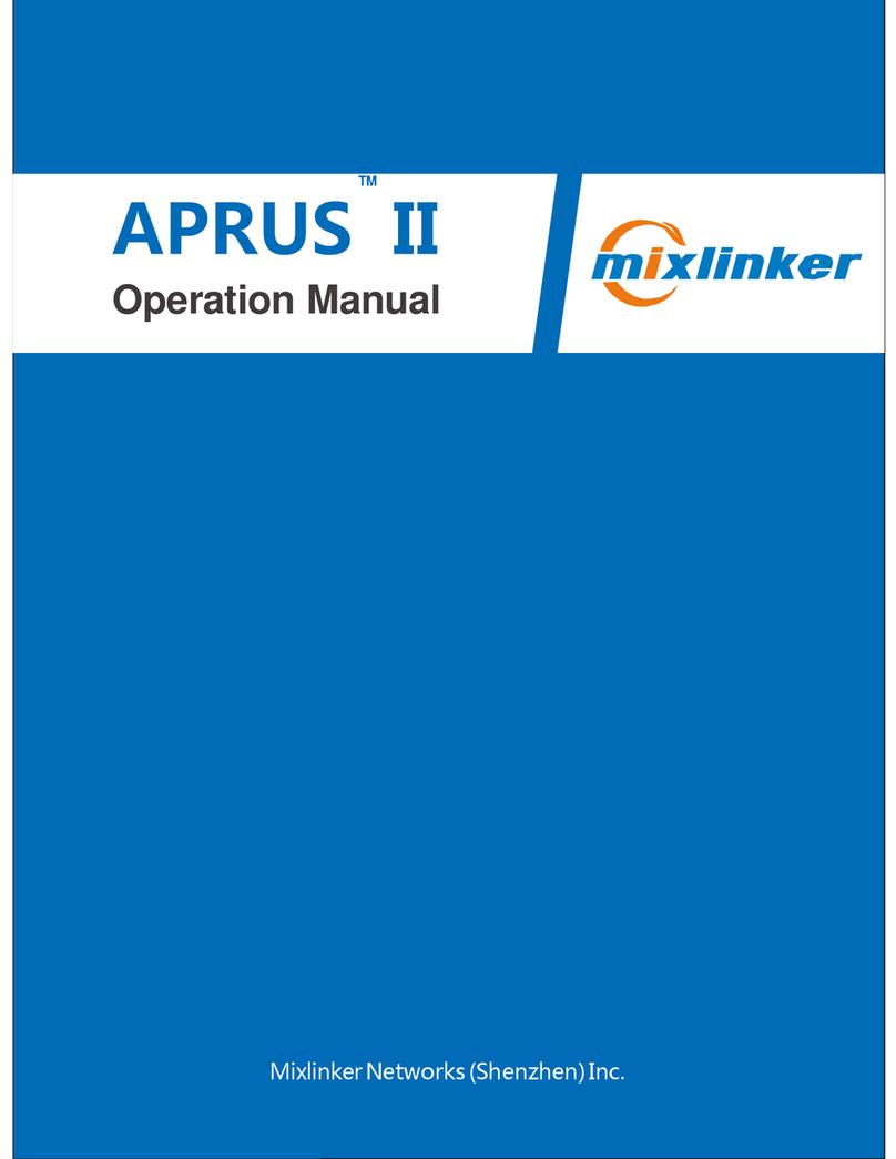 Mixlinker APRUS II Operation manual