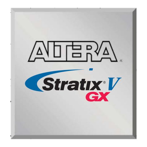 Altera Stratix V GX Edition Reference manual
