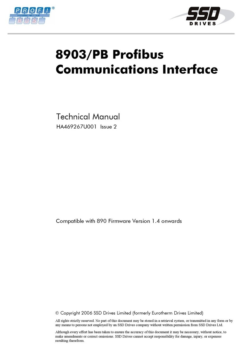 SSD Drives 8903/PB User manual