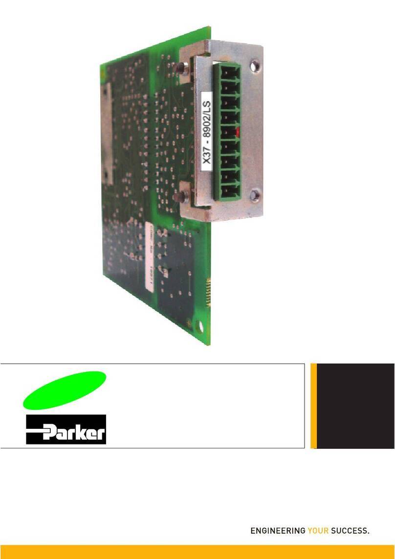 Parker 8902/LS User manual