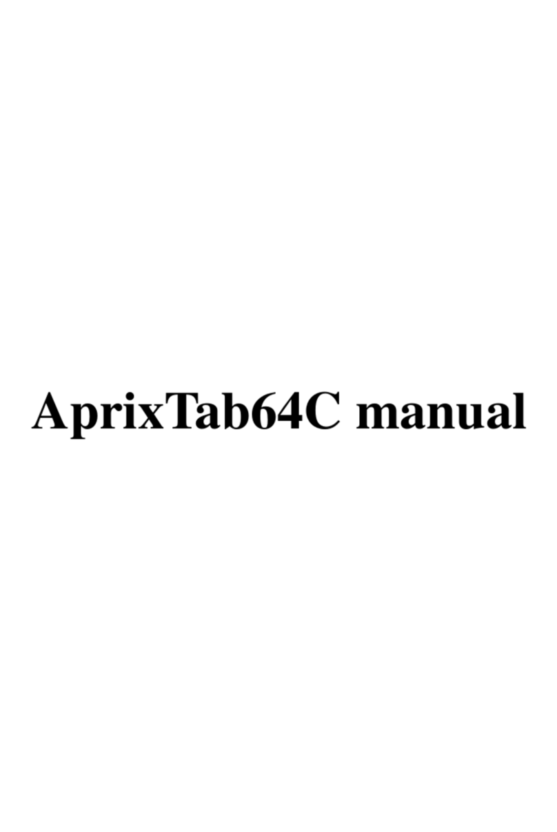 APRIX Tab64C manual