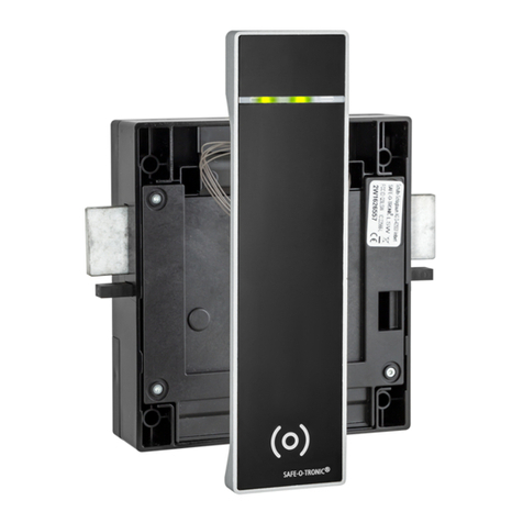 Schulte-Schlagbaum Safe-O-Tronic Installation Schulte-Schlagbaum Safe-O-Tronic Installation