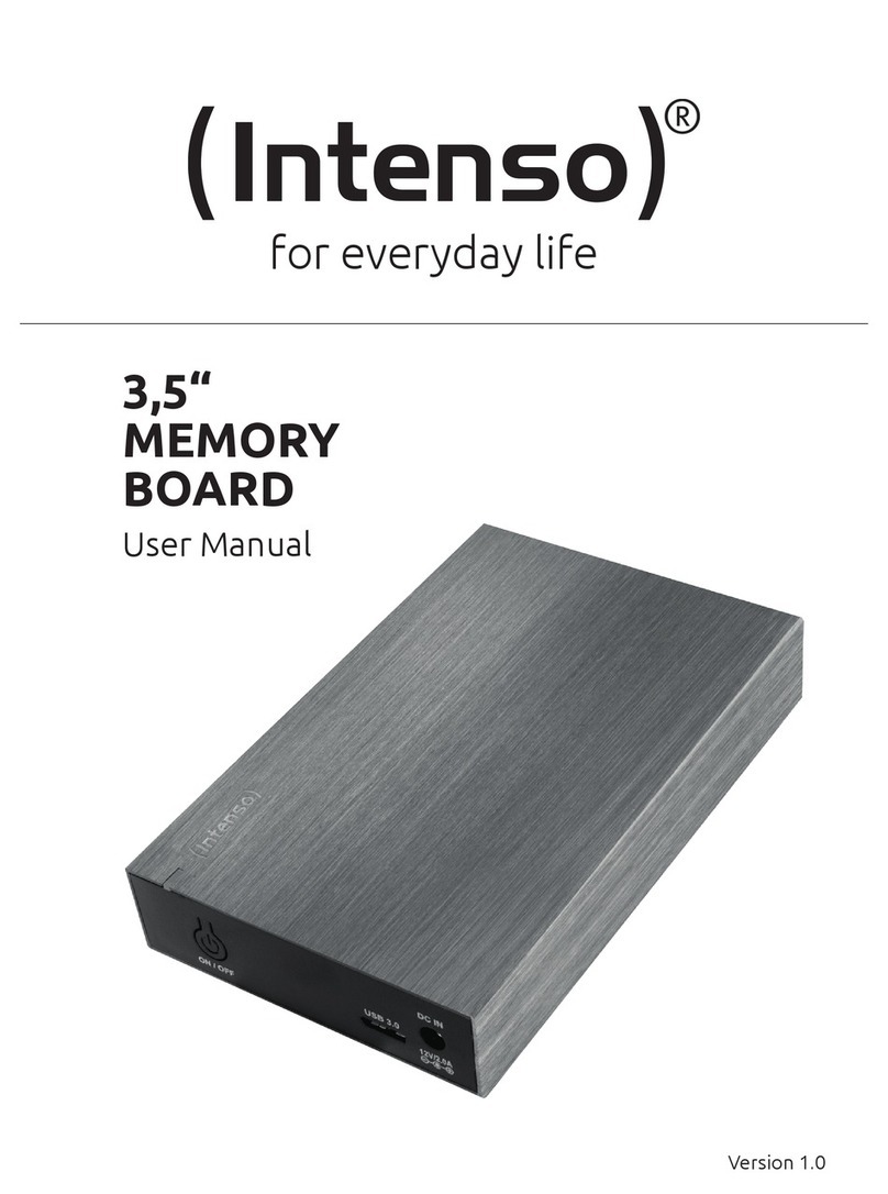 Intenso 3,5" MEMORY BOARD user manual