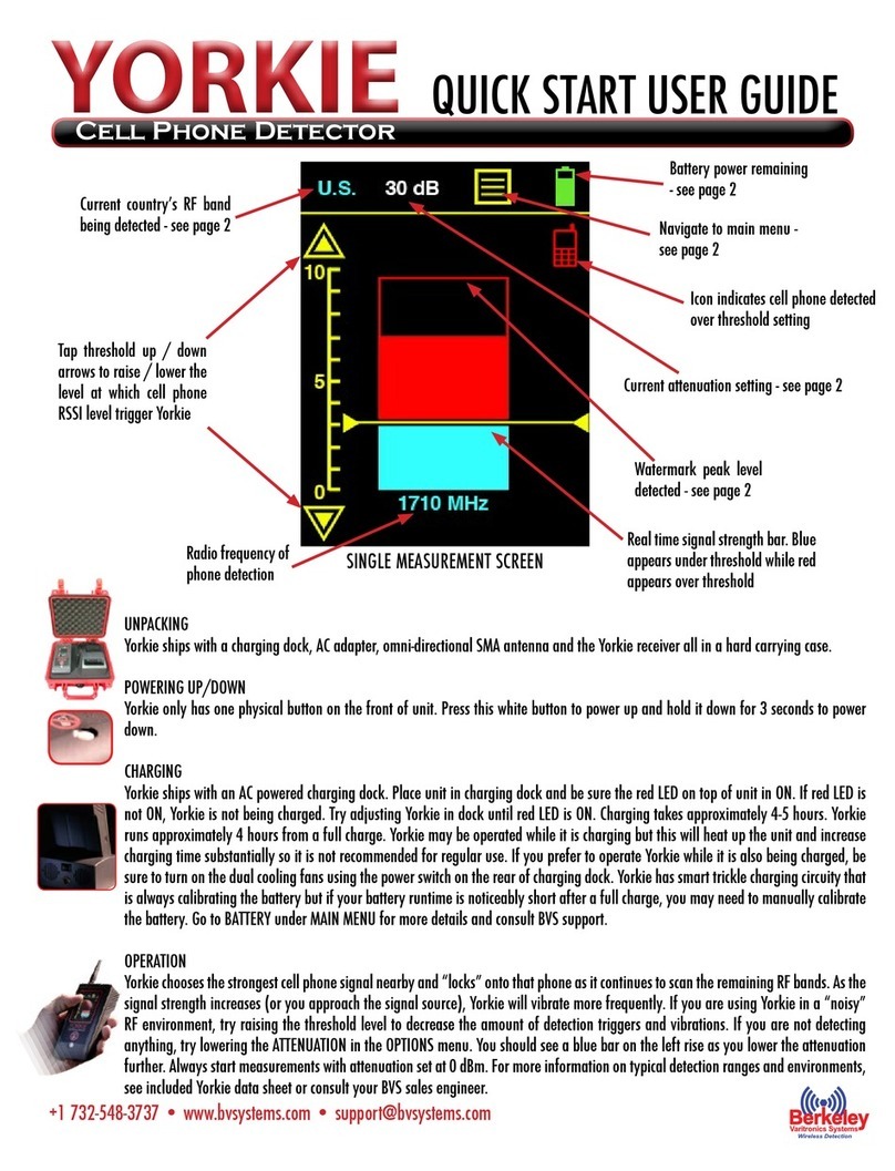 Berkeley Varitronics Systems Yorkie Setup guide