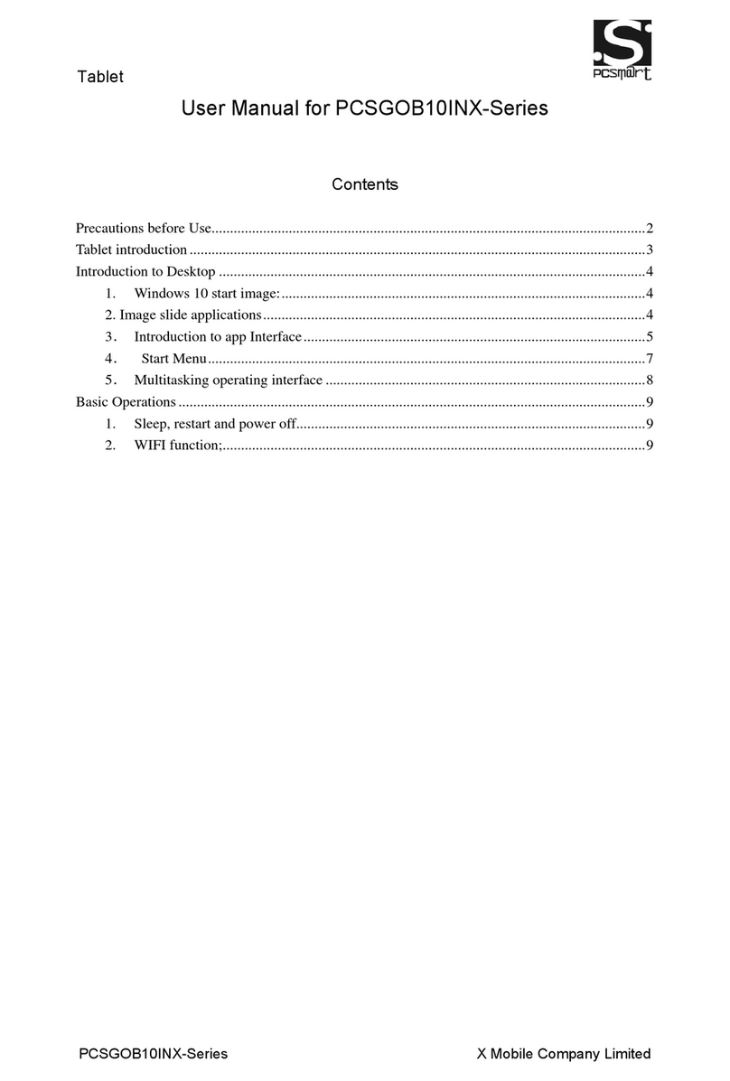 PC Smart S.A. PCSGOB10INX Series User manual