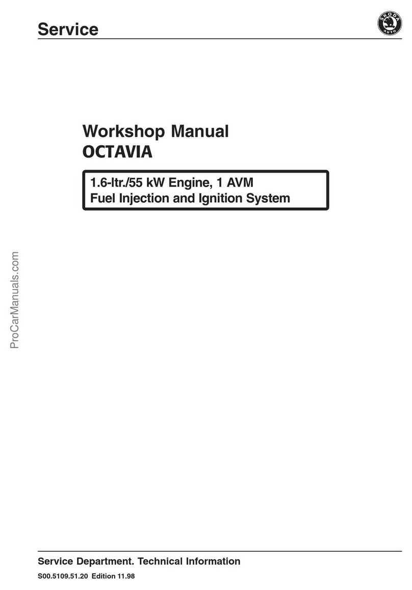 Skoda OCTAVIA Instruction manual