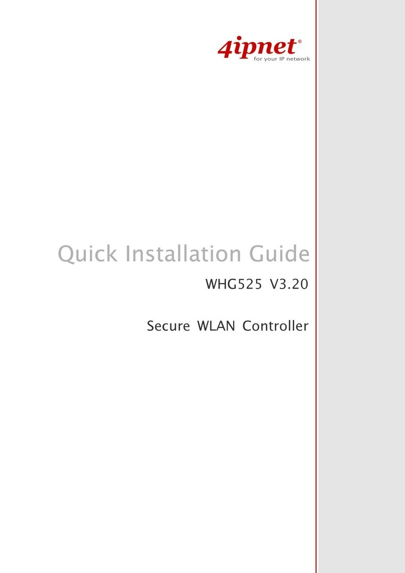4IPNET WHG525 User manual
