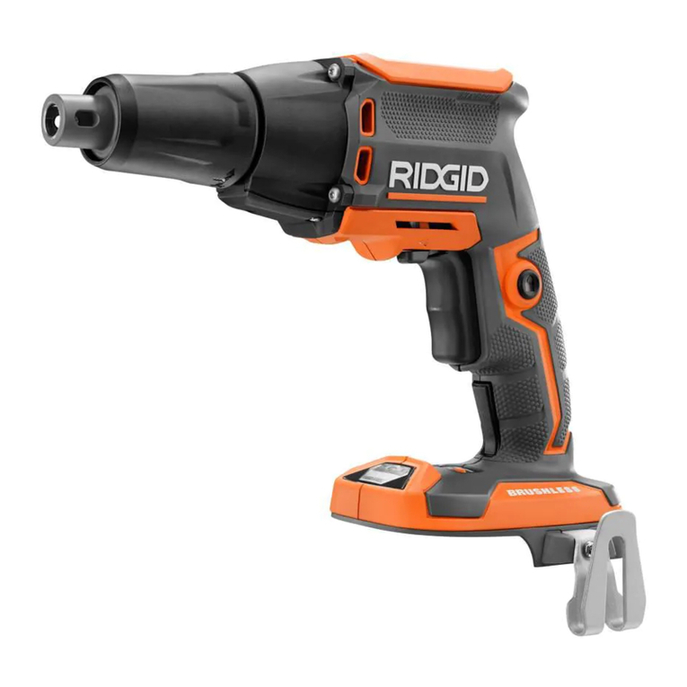 RIDGID R86630 Operator's manual