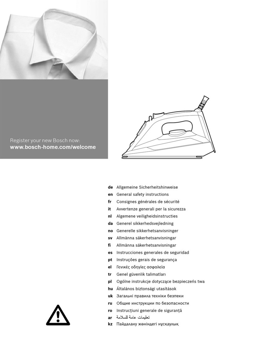Bosch Sensixx'x TDA30 Series General safety instructions