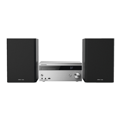 Grundig CMS 4000 BT DAB+ User manual