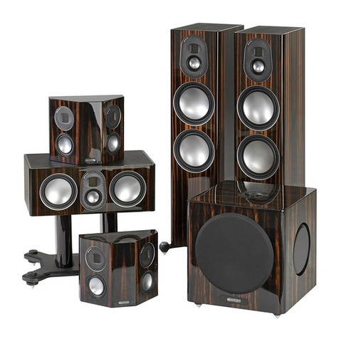 Monitor Audio GOLD SERIES User manual