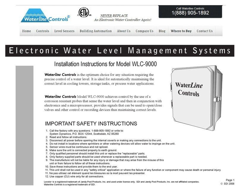 WaterLine Controls WLC-9000 installation instructions