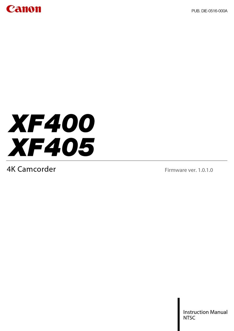 Canon XF400 User manual