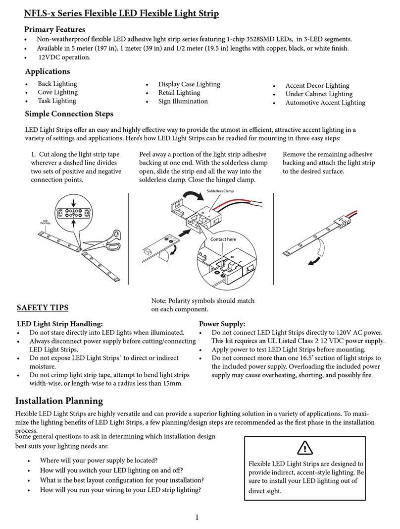 Clearance NFLS-x Series installation manual