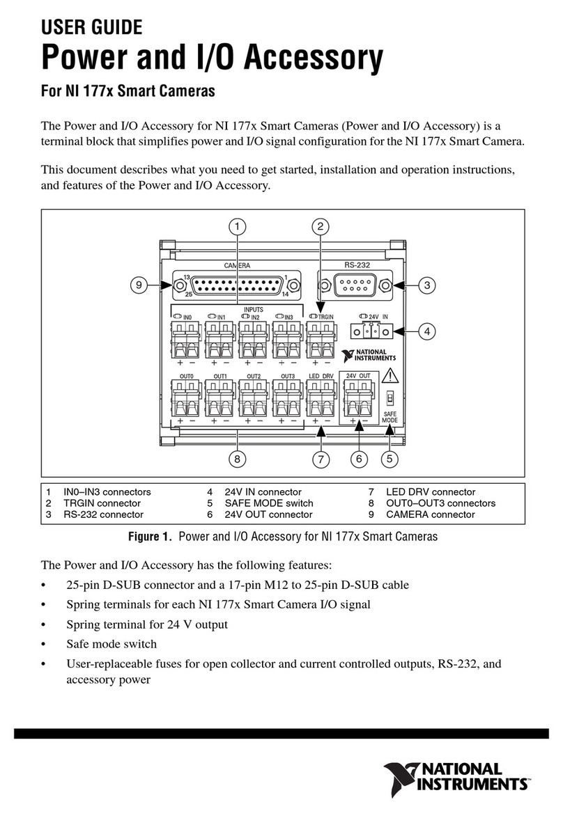 National Instruments Power and I/O Accessory user guide