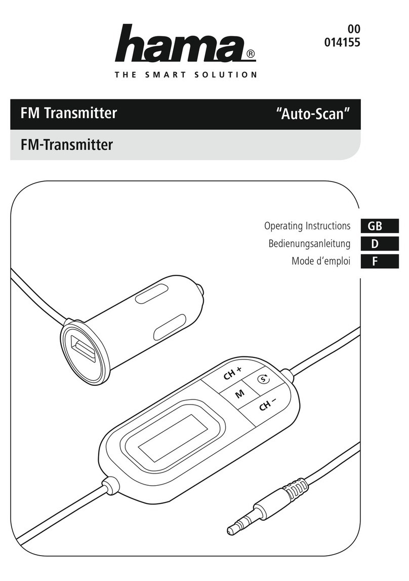 Hama 00 014155 operating instructions