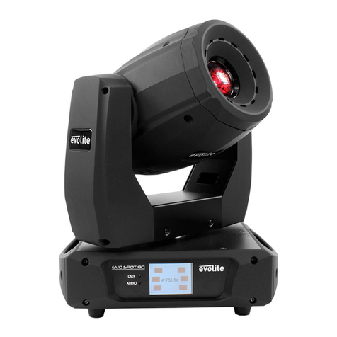 Evo-lite EVO SPOT 90 User manual