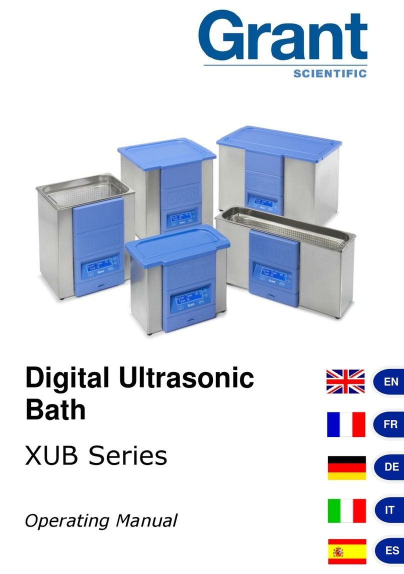 Grant XUB Series operating manual
