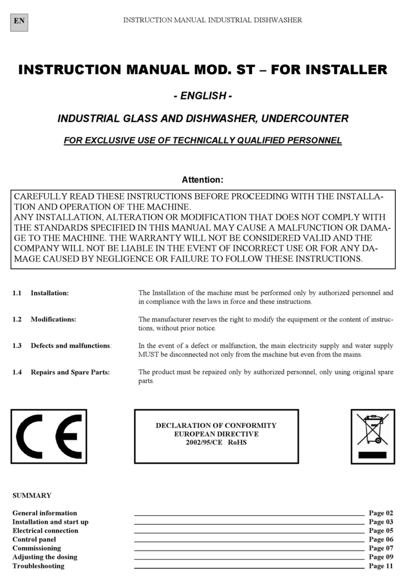 Omniwash ST series instruction manual