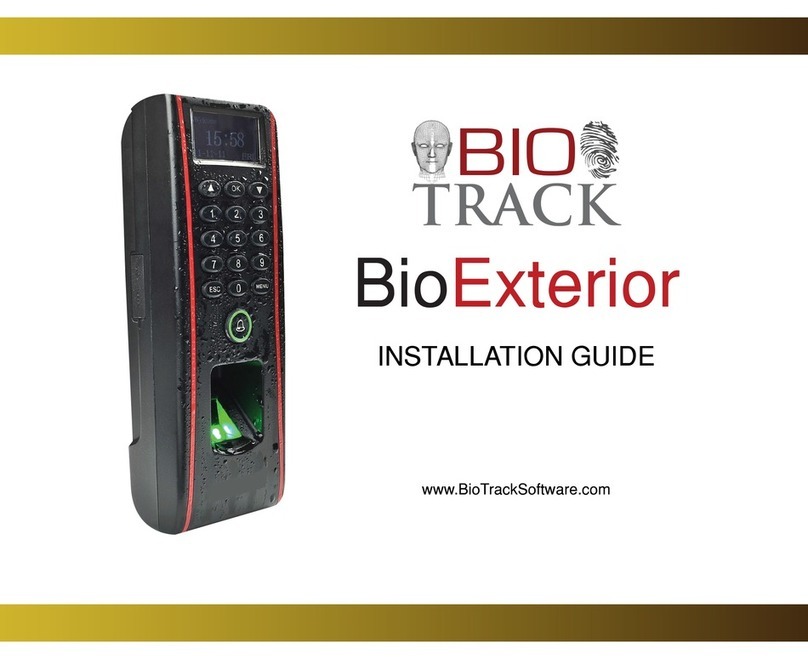 BioTrack BioExterior installation guide