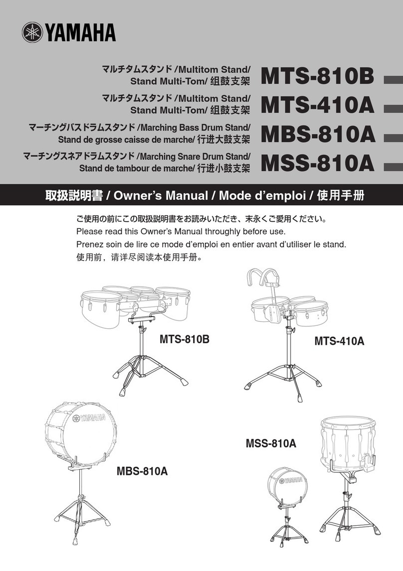 Yamaha MTS-810B owner's manual