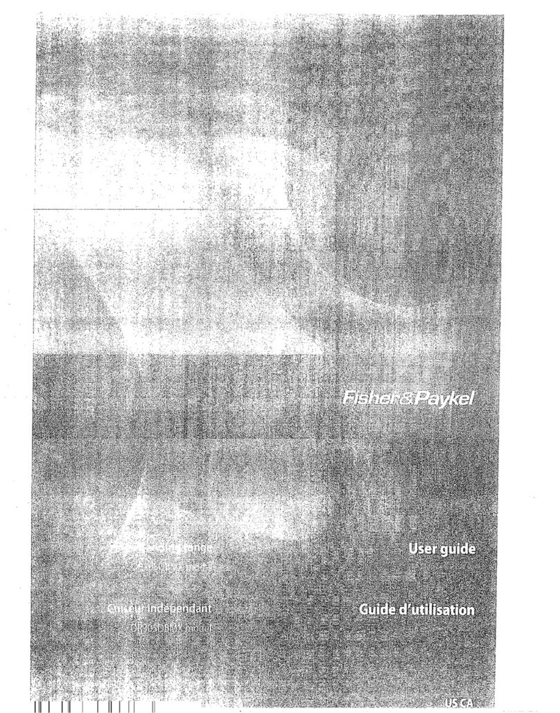 Fisher & Paykel OR30SDBMX User manual