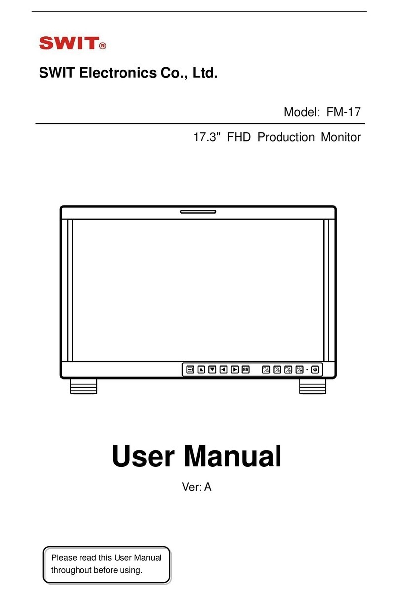 SWIT Electronics FM-17 User manual SWIT Electronics FM-17 User manual