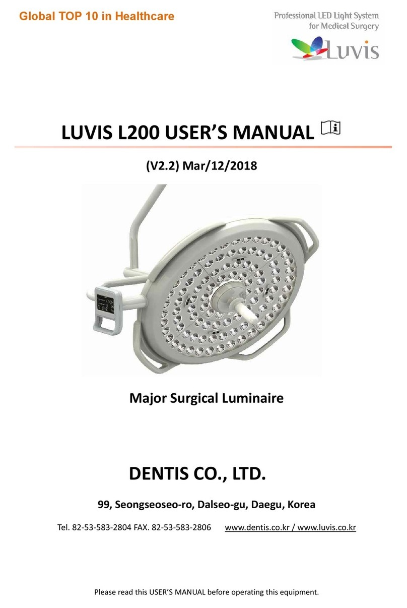 DENTIS LUVIS L200 User manual