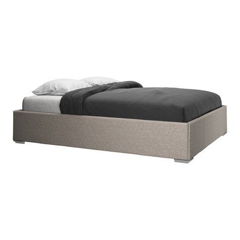 BoConcept Bed Concept Assembly instructions