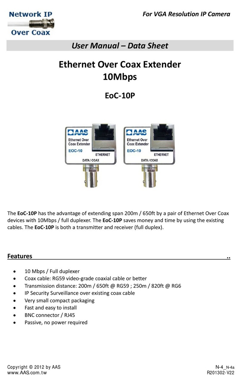 AAS EoC-10P user manual