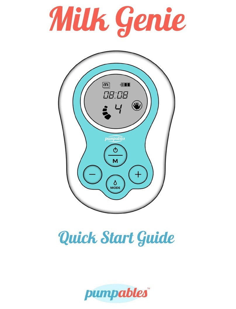 Pumpables Milk Genie User manual