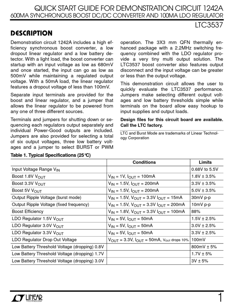 Linear LTC3537 quick start guide