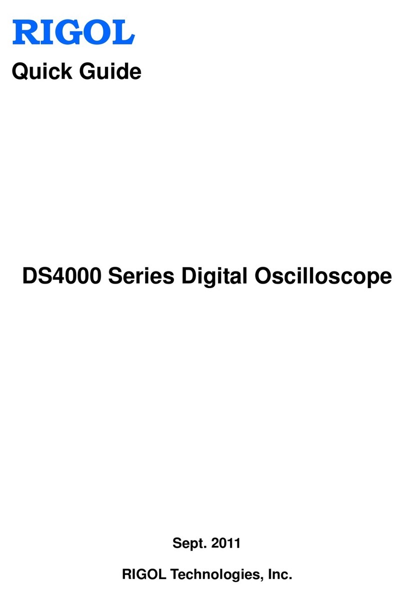 Rigol DS4000 Series User manual