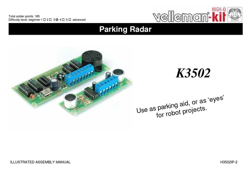 Velleman High-Q Velleman-Kit K3502 User manual